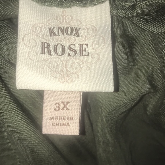Knox Rose Green Women’s Pants - Picture 5 of 5